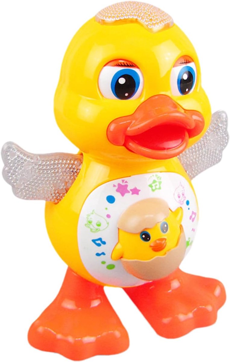 Dansend Muziekspeelgoed - Interactieve Vriend - Baby Entertainment - Met LED Verlichting - 13.5 x 11.2 x 19 cm