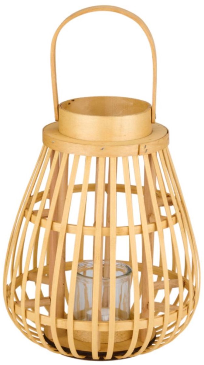 Arti Casa Lantern nature w/ glass cup