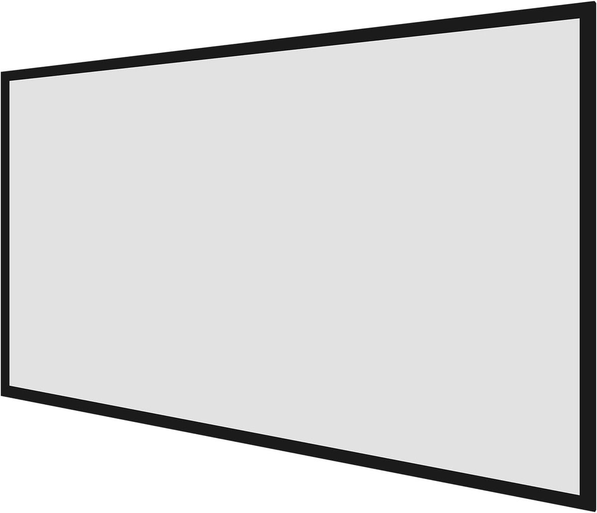 Projectiescherm 100 Inch - Beamer Scherm - Home Cinema - Opvouwbaar Aluminium Frame - 16:9 4K HD - Wit