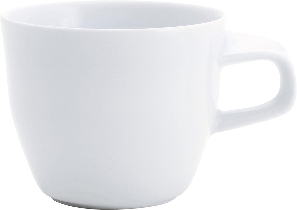 Cappuccino Kop - Koffiekop Mok - Warme Dranken - Vaatwasmachinebestendig - 93 x 74 cm - Wit