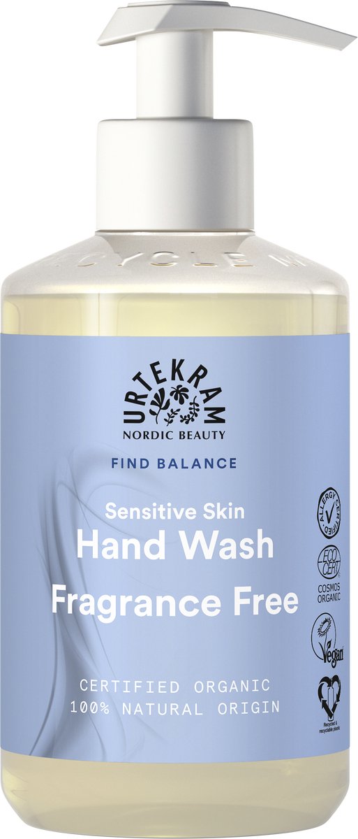 Urtekram Fragrance Free Parfumvrije Vloeibare Handzeep