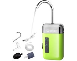 Draagbare Vis Luchtpomp – USB Oplaadbare Zuurstofpomp met 3 Modi – Fluisterstil voor Karpervissen & Levend Aas