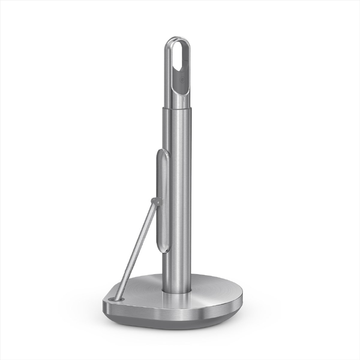 Simplehuman keukenrolhouder met spray, vrijstaande, geborsteld RVS