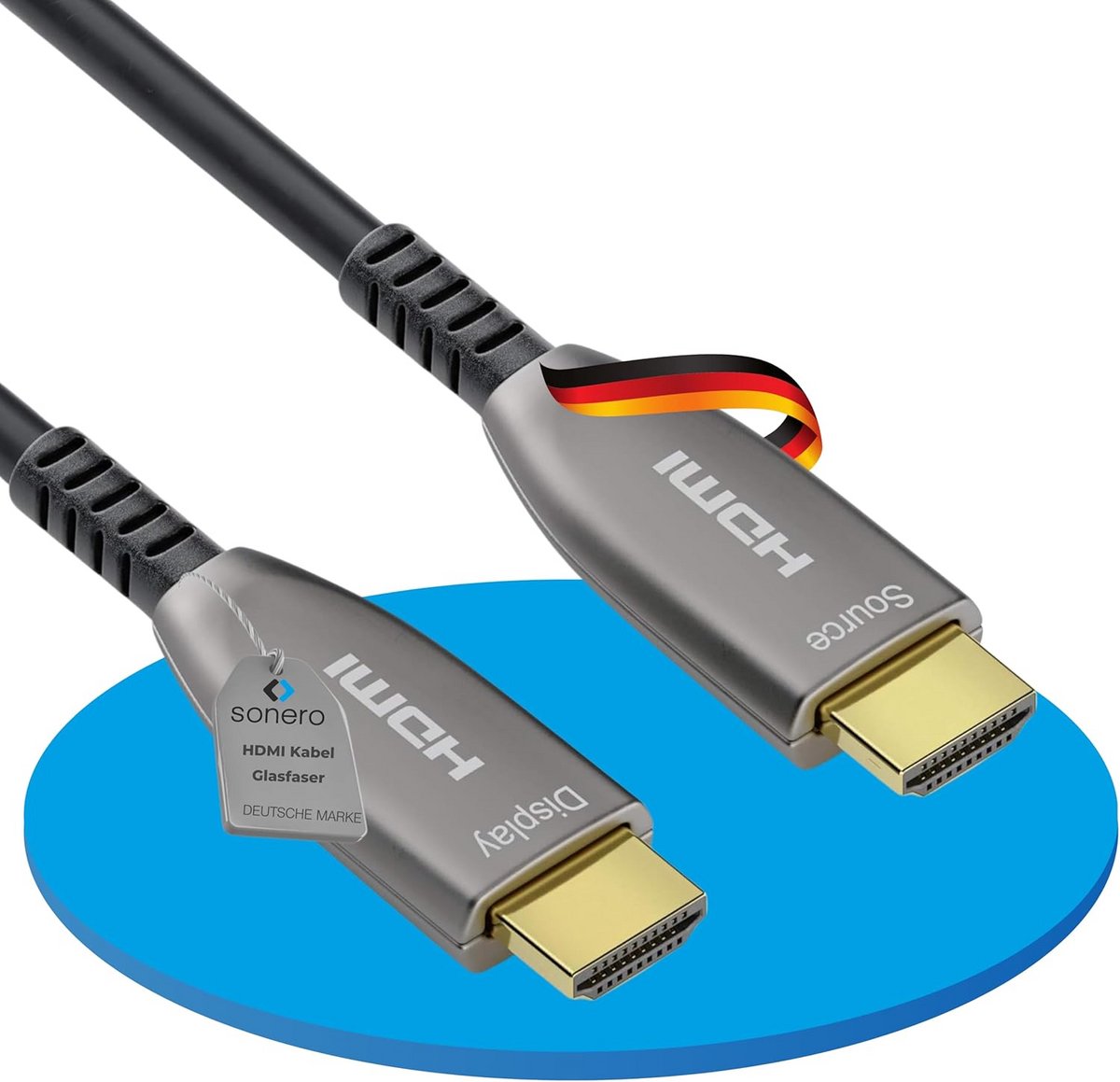 4K HDMI Kabel Glasvezel 20 Meter 4K60Hz 2160p 18Gbps HDMI 2.0b
