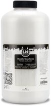 LM-Kreativ – Metallic wandverf – Wit – 2 l – Glans