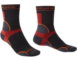 Bridgedale Men's Trail Run Midweight T2 Merino Sport Crew - Black - XL