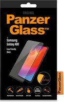 PanzerGlass Case Friendly Gehard Glas Ultra-Clear Screenprotector Geschikt voor Samsung Galaxy A80 - Zwart