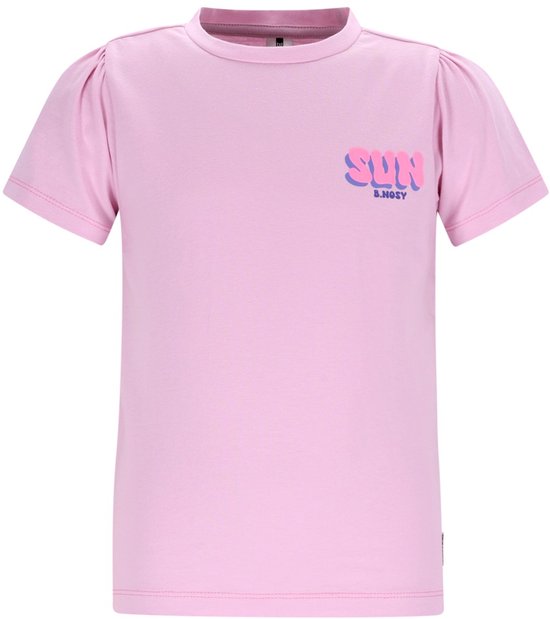 B.Nosy Y603-5409 Meisjes T-shirt roze - Maat 134/140