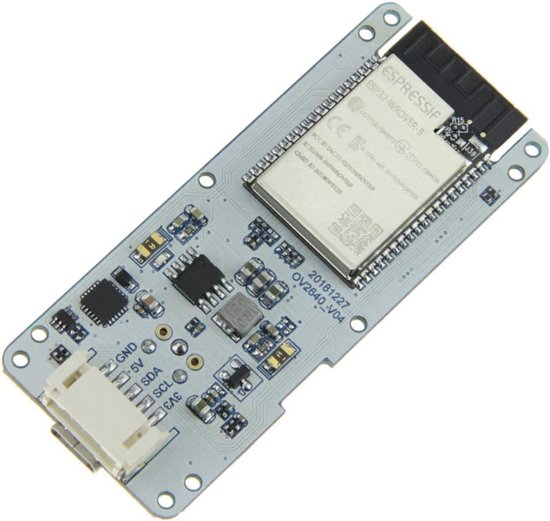 Camera Module - ESP32 Ontwikkelbord - Beveiligingsprojecten - Ingebouwde Wi-Fi Bluetooth - 4MB Flash 8MB PSRAM - Zwart — afbeelding 2