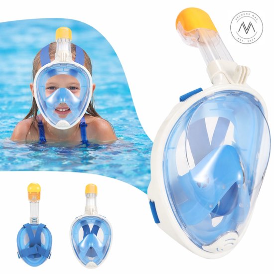 Velours Max Snorkelmasker