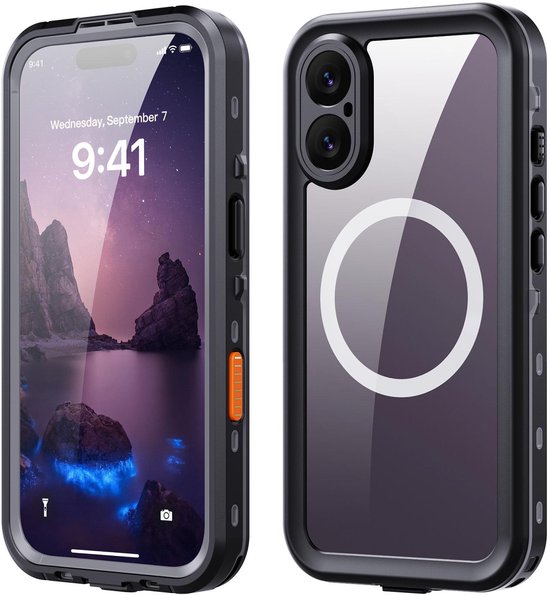 Coque étanche et anti-poussière iPhone 17 - Turtle Shift Waterproof - Compatible MagSafe