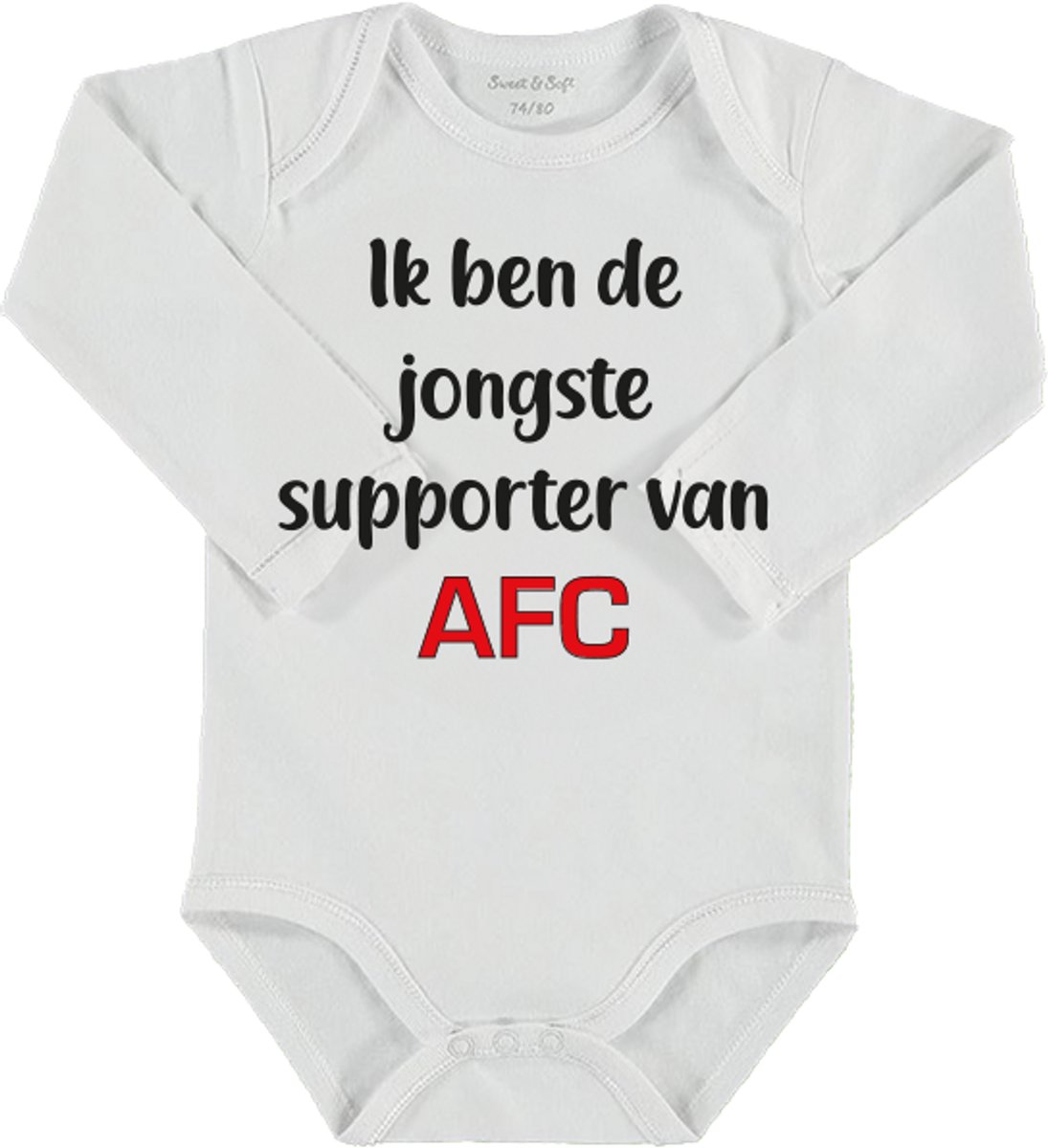 Rompertje jongste supporter van AFC