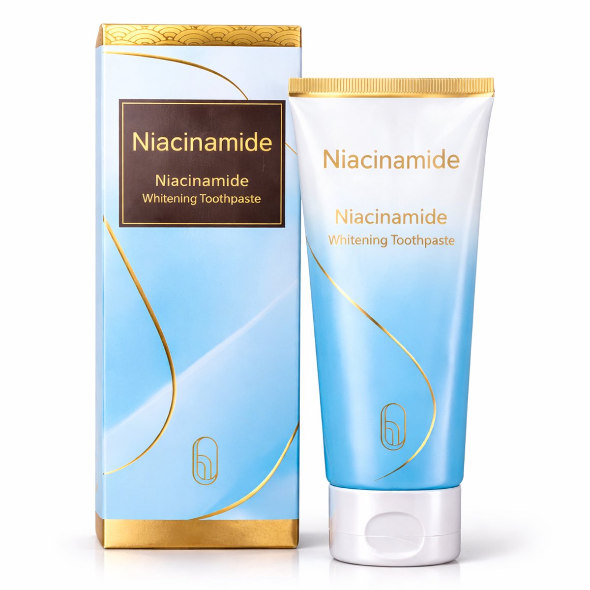 Niacinamide Whitening Tandpasta – Teeth Whitening Toothpaste – Wittere Tanden – Fresh Mint – 100g