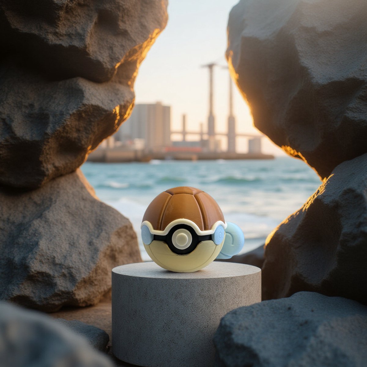 Squirtle Collectible, 3D-Geprinte Decoratie, Cadeau voor Fans