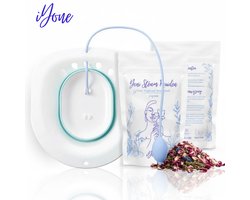 Yoni iYone Steam Bundel - Vaginale Stoombad met Kruiden - BPA-vrij