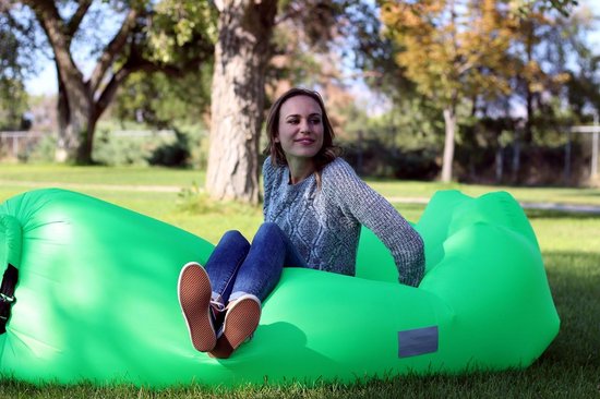Draagbare Opblaasbare Luchtbank voor Buiten - Waterbestendig en Duurzaam voor Strand en Camping — afbeelding 2
