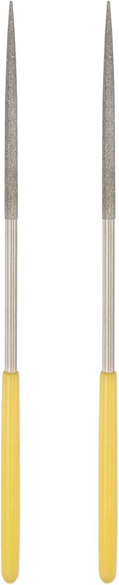 Diamant Vijlen Set - Metaalbewerking Gereedschap - Precisie Vormgeven - Duurzame Diamant Coating - 3x140mm Rond