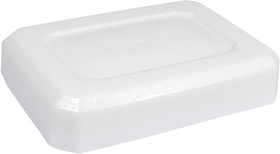 Grote Blok Creatieve Zeep Wit 1500g - Geschikt voor Knutselen en Zelf ...