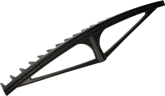 KOTARBAU® Bladhark, Tuinhark, Kunststof, 61 cm, Zwart, 18 Tanden, Bladbezem, Zonder Steel, voor Gras En Heg, Lichtgewicht Hark, Stevige Hark van Merkloos	 — afbeelding 5