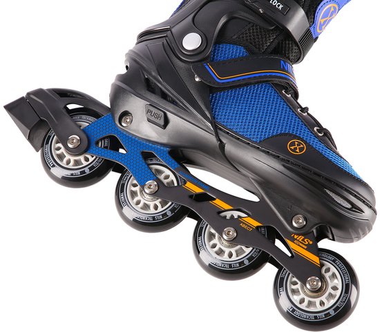 Nils Extreme - 2in1 skeelers en schaatsen voor kinderen Maat: 34-38