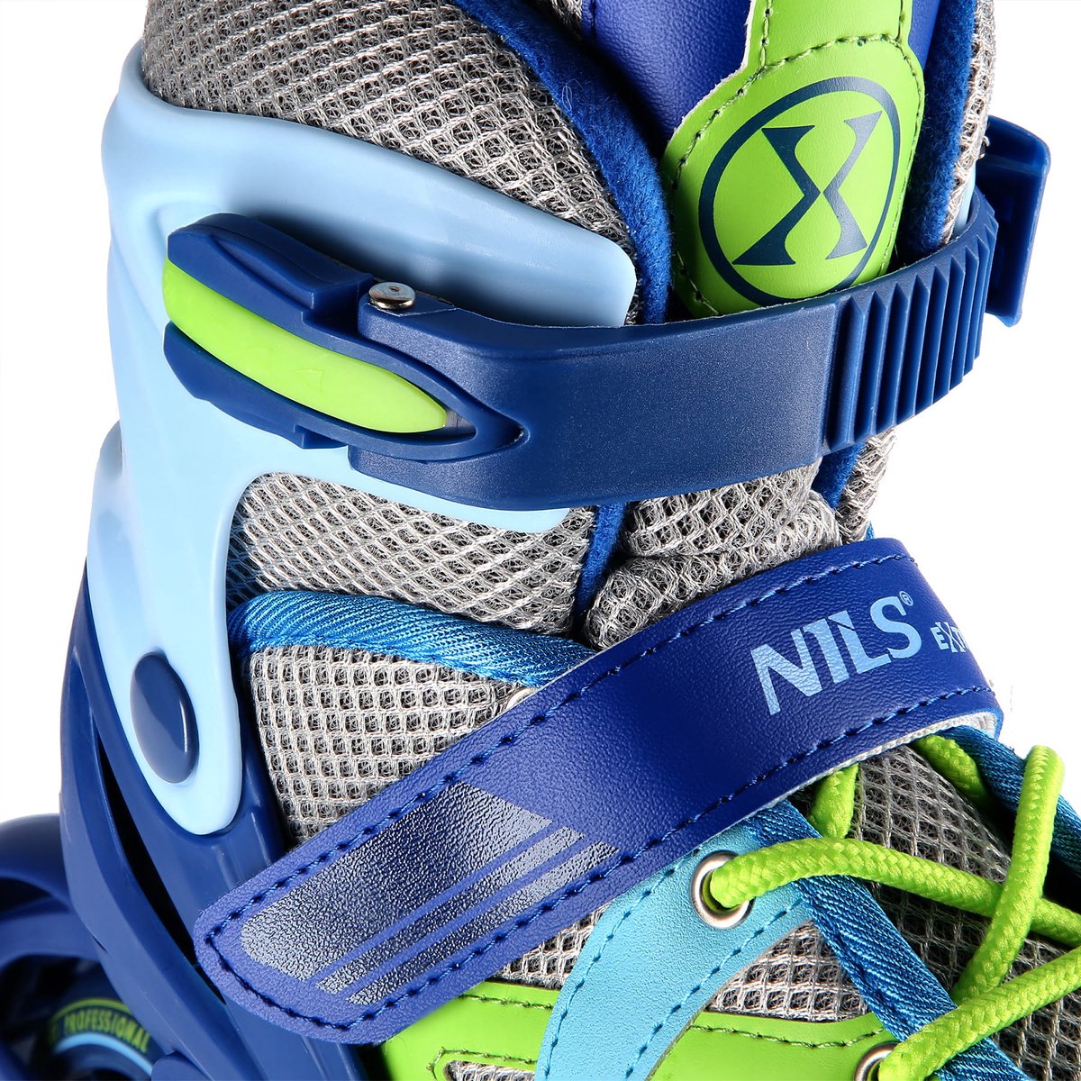Nils Extreme NJ1828A Inlineskates en Verstelbaar Comfortabele Pasvorm Blauw