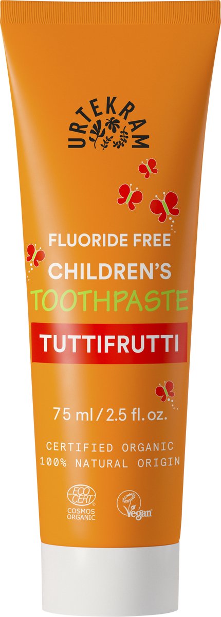 Urtekram Kindertandpasta Tuttifrutti 75 ml