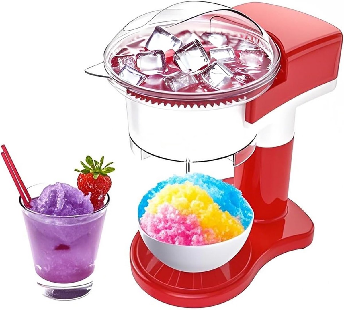 Elektrische ijsbreker – 50W/500ml, voor slush, cocktails, frappes