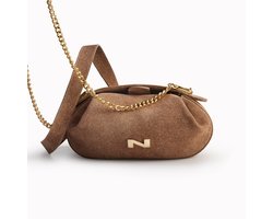 Nathan Baume Thalie Suede Denim| N261-32-02 D Cappucino