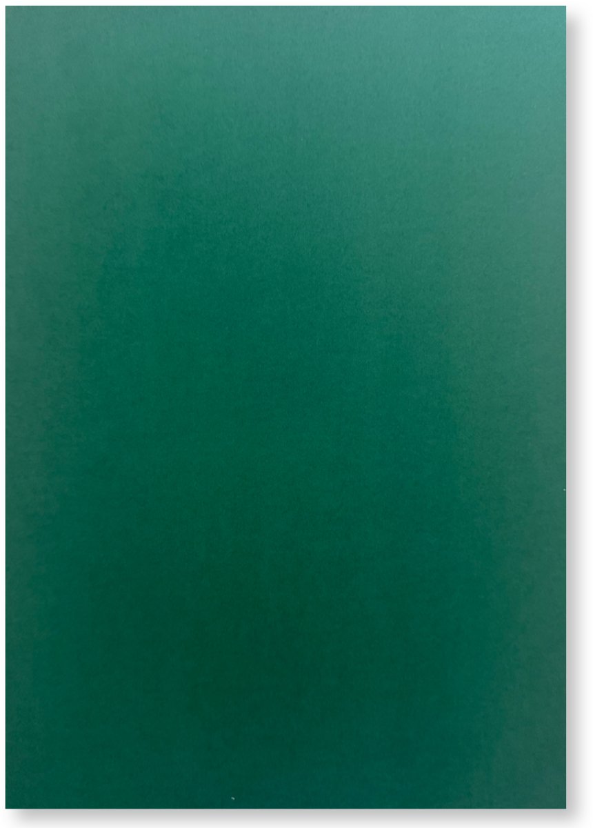 20 Vellen A4 Kerst Groen Hobby Karton - 250g/sm - 297x210mm - Glad Cardstock Papier