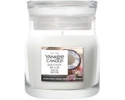 Yankee Candle - Coconut Beach Small Jar Geurkaars - tot 30 branduren