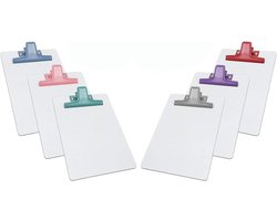 Acrimet Wit Klembord A5 Premium Hardboard 6 Pack