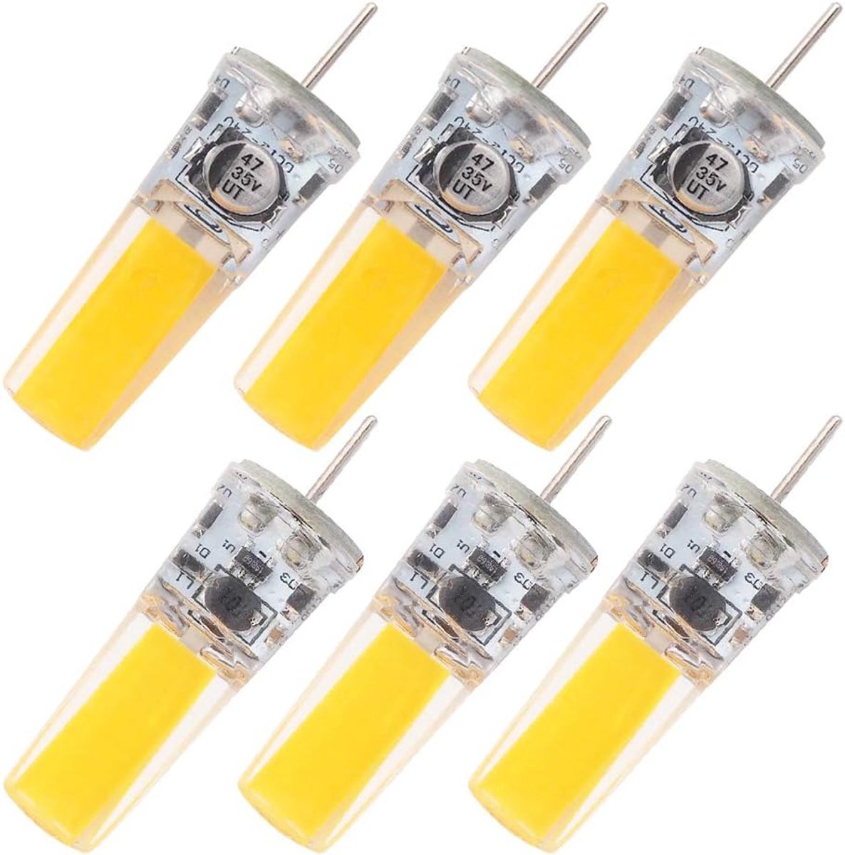 G5.3 4W 3000K LED lamp pakket van 6