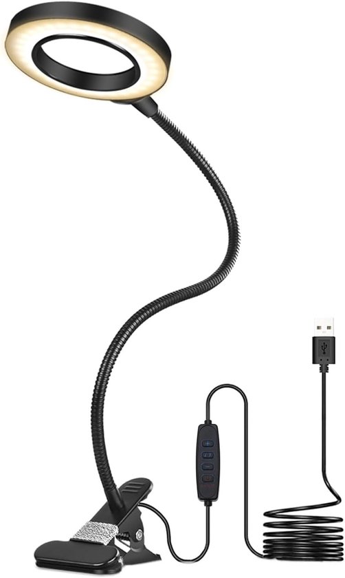 Transnect bureaulamp – LED – dimbaar – met klem