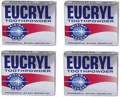 Eucryl poeder original de vervanger voor Smile/Smokers poeder - 4 X 50 gram