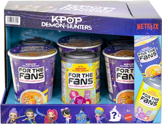 KPop Demon Hunters-verzamelcollectie met alle 6 figuren van 10 cm – Rumi, Zoey, Mira, Jinu, Baby en een geheim personage — afbeelding 3