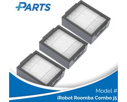 iRobot Roomba Combo j5 Filters (3 Stuks, Plus.Parts® alternatief voor 4624876)