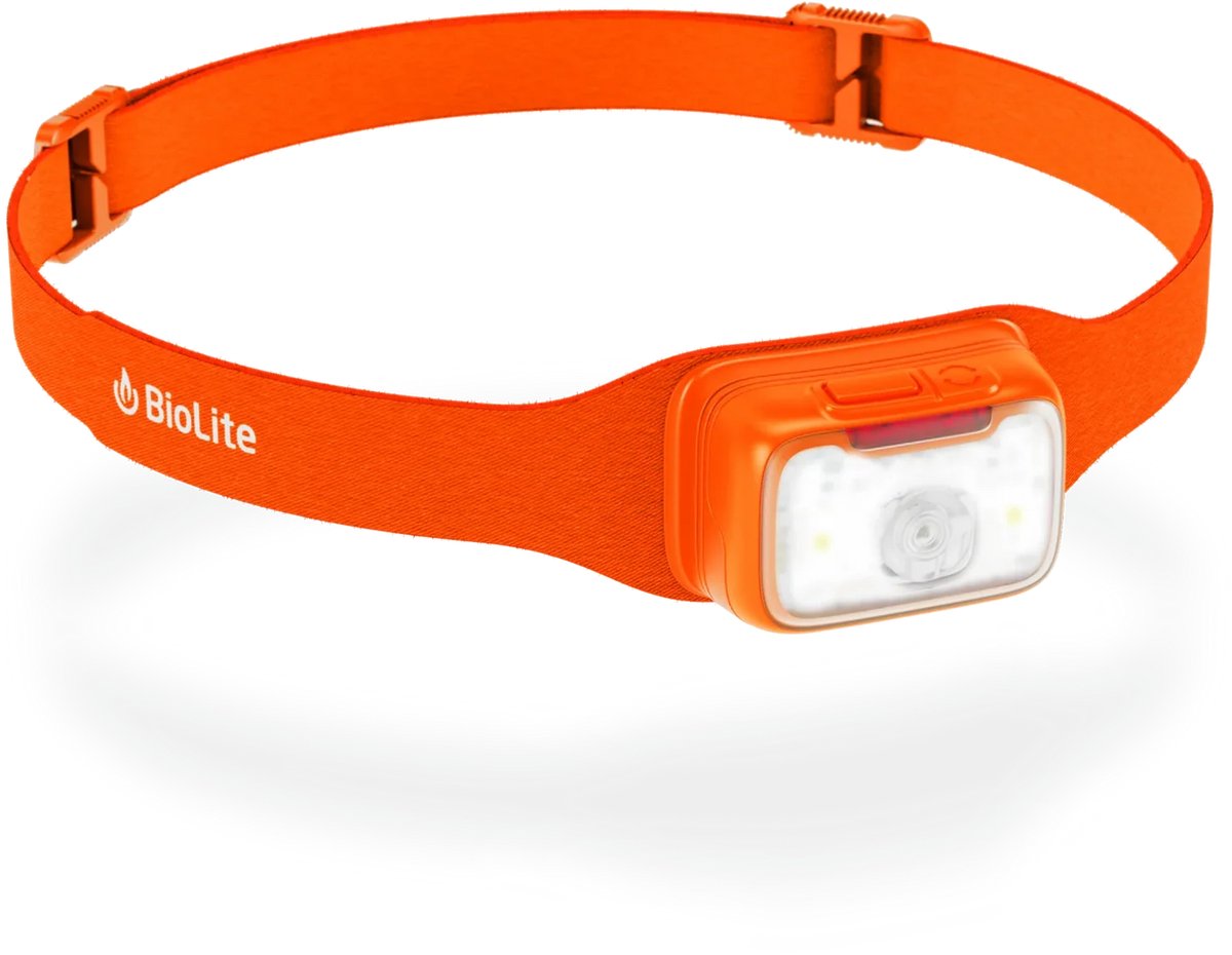 BioLite • Range 500 Headlamp Spark Red • Oplaadbare Hoofdlamp