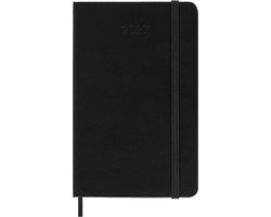 Moleskine 12 Maanden Agenda - 2027 - Wekelijks Horizontaal - Pocket - Harde Kaft - Zwart