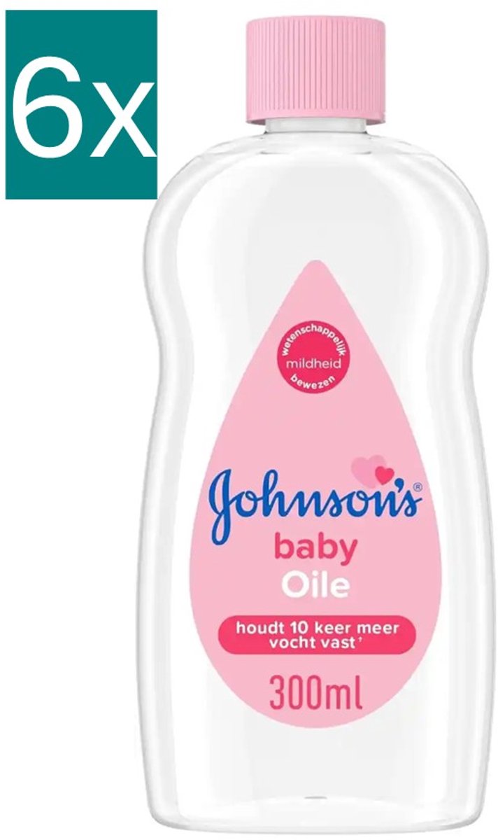 Johnson's - Babyolie Regular - 6 x 200 ml