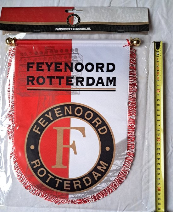 Vaan rond feyenoord rood/wit - Vaantje - Zwart