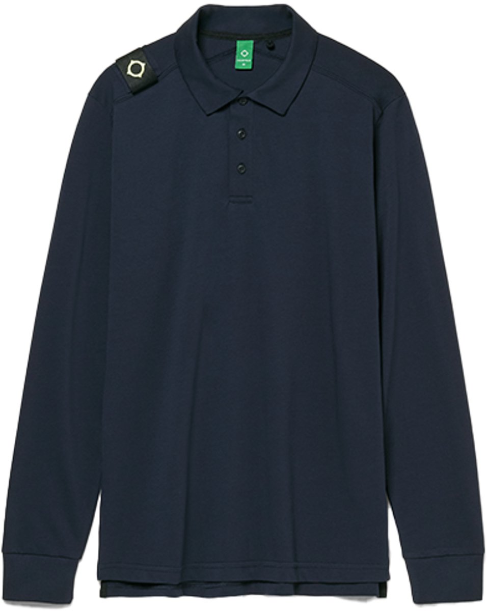 Ma.Strum Crest LS Jersey Polo