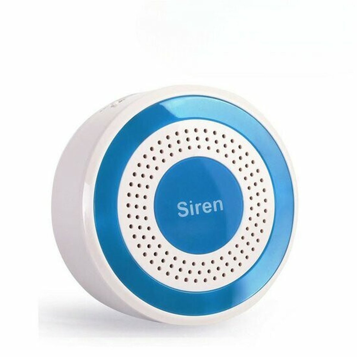 Slimme Sirene | Sirene | Wifi | Bediening eigen ecosysteem | Draadloze installatie | 85dB alarmsignaal | Stroboscooplicht | Wit
