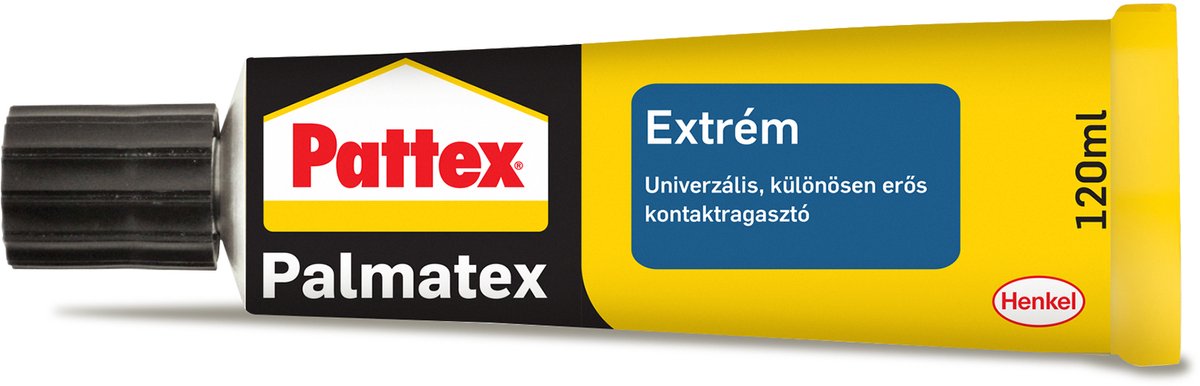 Palmatex Extreme Contactlijm – 120 ml – Extra Sterke Universele Lijm – Water- & Hittebestendig (-40°C tot +120°C) 1 Stuks [H2404996]