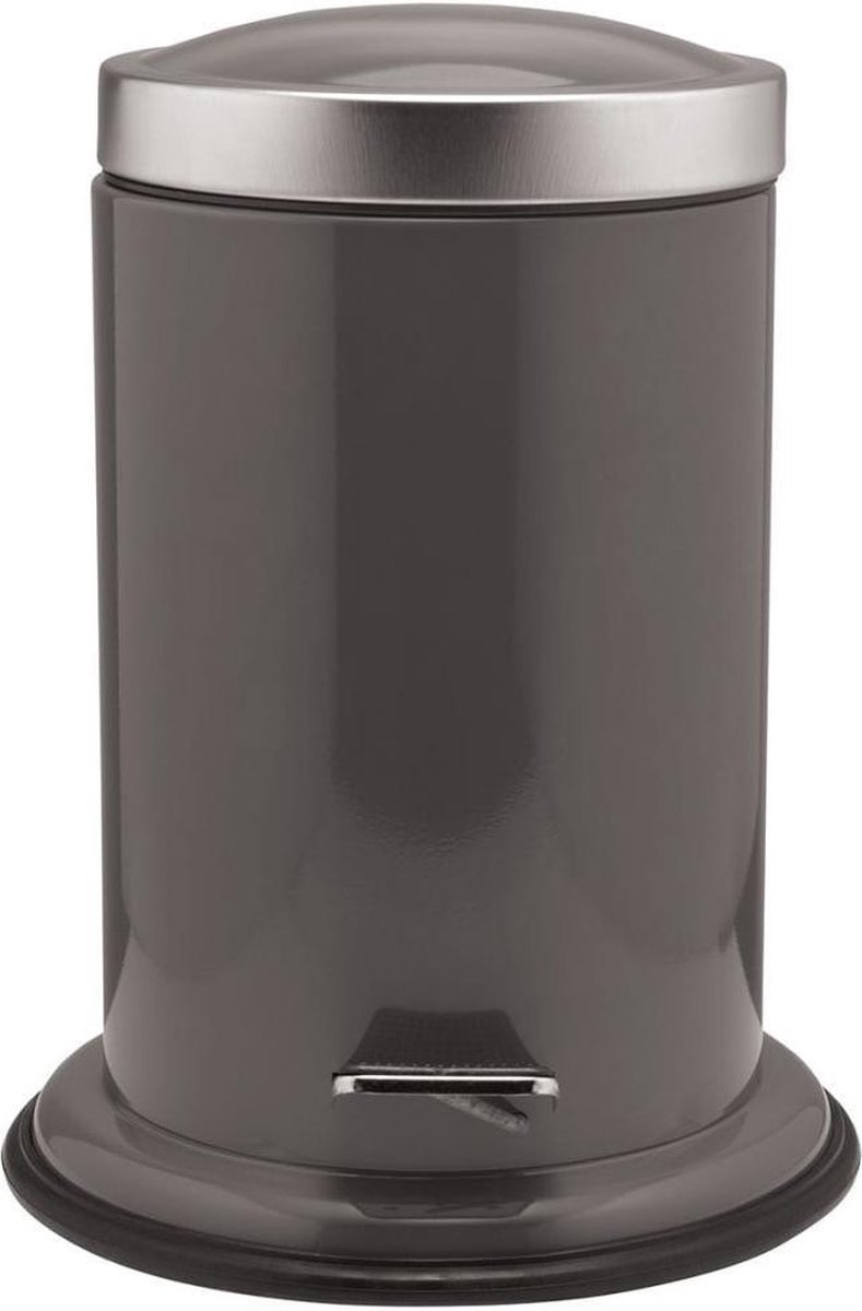 Sealskin Acero - Pedaalemmer 3 liter - vrijstaand - Grijs