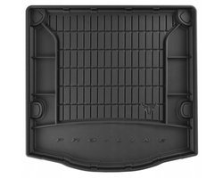 Premium Rubber Kofferbakmat met Organizer Functie – Geschikt voor FORD Focus Mk3 Sedan 2010-2019 – Met volwaardig reservewiel – TPE Rubber – Hoge Rand 5 cm