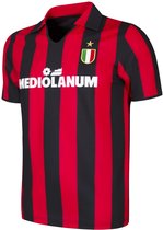 COPA - AC Milan 1988 | Maillot de Football Rétro - Hommes - Noir - Rouge - XL
