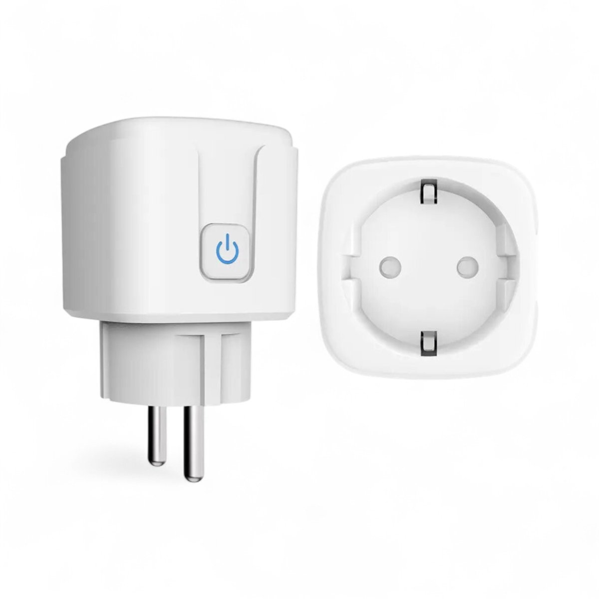 3-pack slimme stekkers | Stekker | Wifi | Appbediening | Plug | Energiebewaking | Tuya Smart Life | Wit