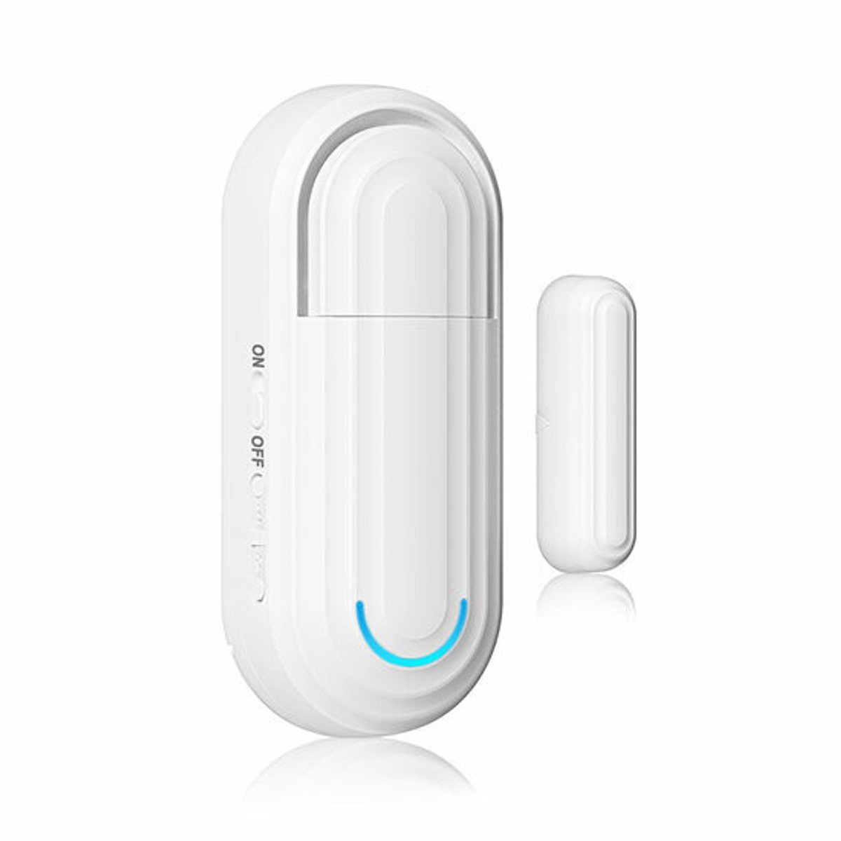 Wifi Deur Raam Sensor | Sensor | Wifi | App bediening | Tape schroeven | Magnetische detectie | Tuya Smart Life | Wit