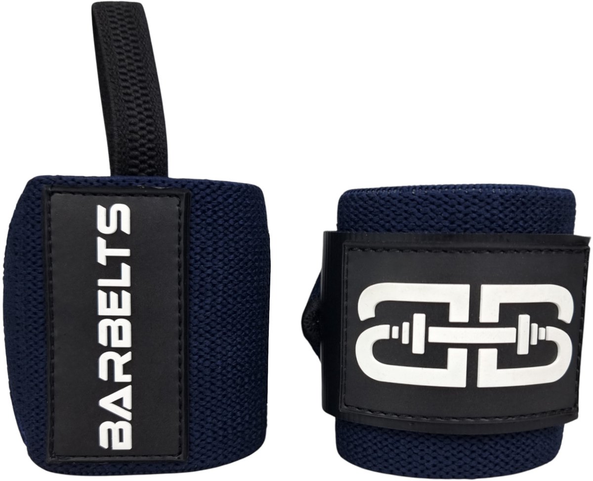 Barbelts Wrist wraps - Navy - 50cm