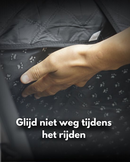 Achterbankbeschermer auto - Waterdicht & krasbestendig - Anti-slip ontwerp - Universeel voor SUV & auto - Bescherming tegen vuil & dierenhaar - Hangmatmodel - Makkelijk te reinigen - Comfort voor huisdieren van Merkloos — afbeelding 3